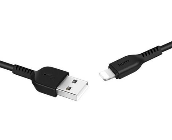 USB-кабель для Apple 8pin Lightning 2 м. (HOCO) X20 Flash, черный (6957531068860)