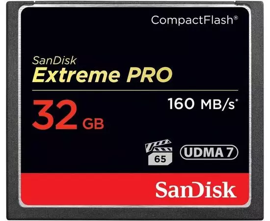 Карта памяти CF SanDisk 32Gb Extreme Pro (SDCFXPS-032G-X46)