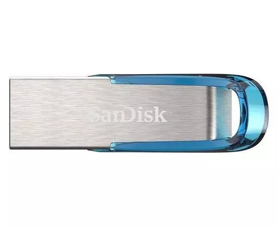USB Flash-накопитель 64Gb USB 3.0 (SanDisk, CZ73 Ultra Flair) Tropical Blue (SDCZ73-064G-G46B)