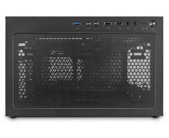 Корпус 1STPLAYER FIREBASE X4-M Black, без БП (X4-M-BK-2F1P-1F1), фото 4