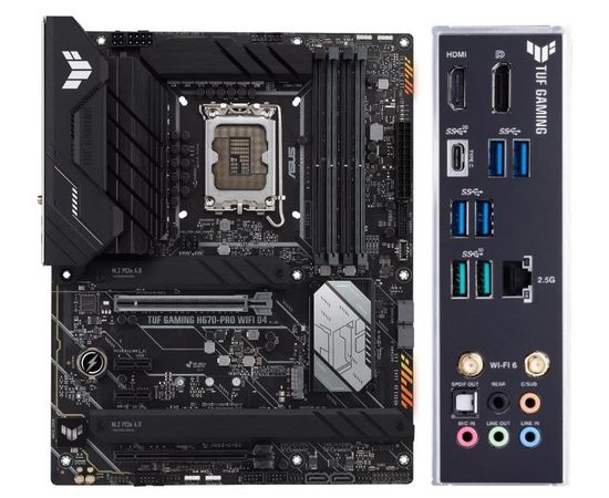 Материнская плата ASUS TUF GAMING H670-PRO WIFI D4