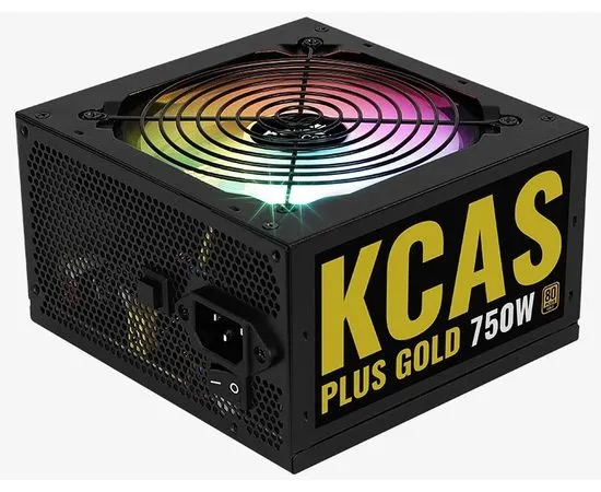 Блок питания 750W (Aerocool, KCAS PLUS GOLD 750W)