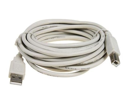 Кабель USB2.0 5m (5bites) серый (UC5010-050C)