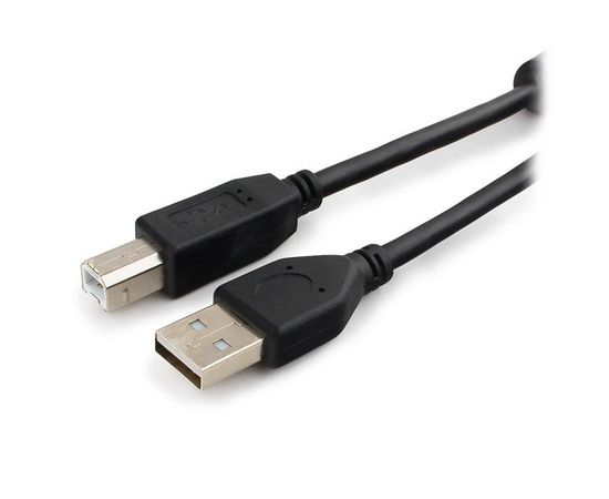 Кабель USB2.0 4.5m (Gembird) 2 фильтра, черный (CCF2-USB2-AMBM-15)