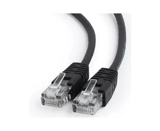 Патч-корд 15м. UTP 5e (Cablexpert) черный, медь (PP10-15M/BK)