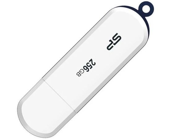 USB Flash-накопитель 256Gb USB 3.2 (Silicon Power, Blaze B32) White, белый (SP256GBUF3B32V1W)