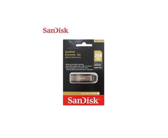 USB Flash-накопитель 256Gb USB 3.2 (SanDisk, CZ810 Extreme GO) Black, черный (SDCZ810-256G-G46), фото 5