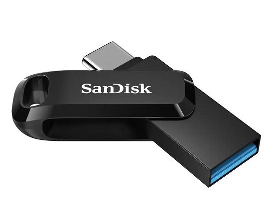 USB Flash-накопитель 512Gb USB 3.1/USB Type-C (SanDisk, Ultra Dual Drive Go) Black, черный (SDDDC3-512G-G46)