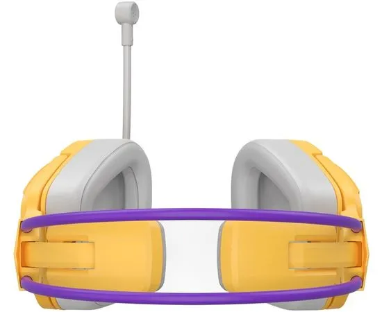 Наушники с микрофоном A4 Tech Bloody G575 ROYAL VIOLET, желтый/фиолетовый (G575 /ROYAL VIOLET/ USB), фото 4