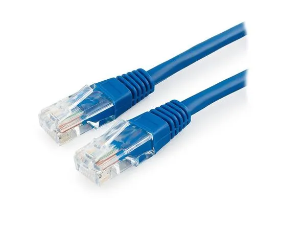 Патч-корд 10м. UTP 5e (Cablexpert) синий, медь (PP10-10M/B)