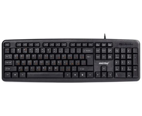 Клавиатура SmartBuy ONE 113, USB, Black, черный (SBK-113U-K)
