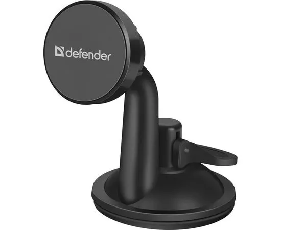 Держатель Автомобильный держатель на панель/стекло Defender CH-152+, магнит, черный (29152)