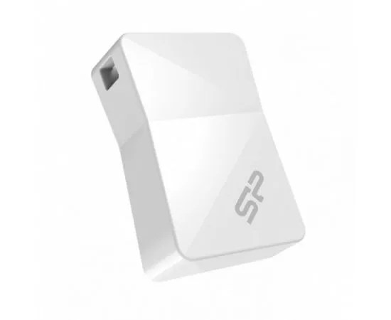 USB Flash-накопитель 32Gb (Silicon Power, Touch 08) White, белый (SP032GBUF2T08V1W)