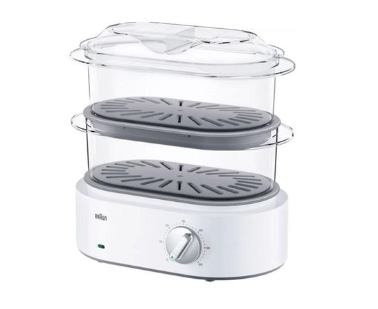 Пароварка Braun FS 5100 WH, белая (0X23611003)