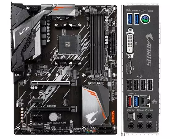 Материнская плата GIGABYTE A520 AORUS ELITE