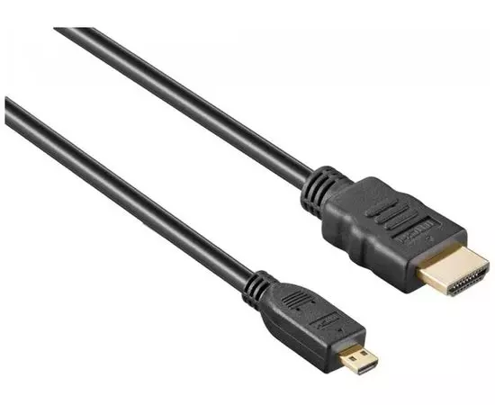 Кабель micro-HDMI (M) - HDMI (M) 1.8m v1.4 (Exegate) черный (EX254073RUS)