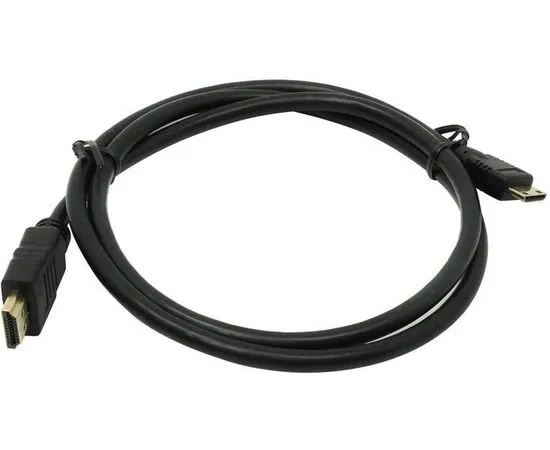 Кабель mini-HDMI (M) - HDMI (M) 1m v1.4 (Exegate) черный (EX257910RUS)