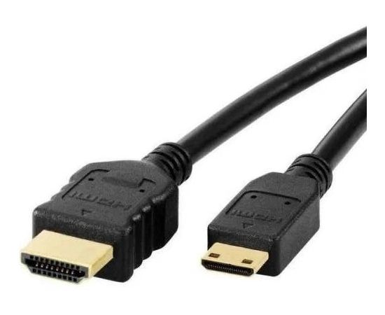 Кабель micro-HDMI (M) - HDMI (M) 1.8m v1.4 (VCOM) 3D, черный (CG583K-1.8M)