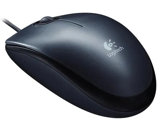Мышь Logitech M100 Black/Grey (910-006765 / 910-006652), фото 2