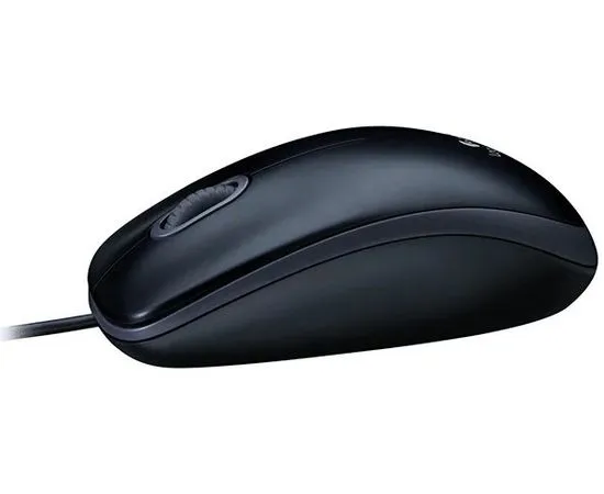 Мышь Logitech M100 Black/Grey (910-006765 / 910-006652), фото 4