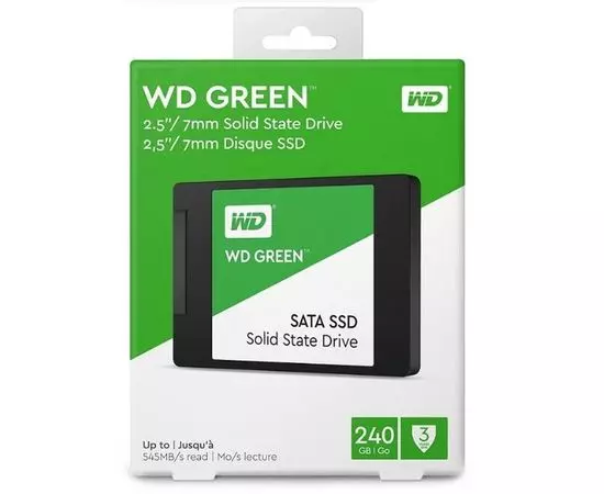 Накопитель SSD 240Gb Western Digital Green (WDS240G3G0A), фото 2