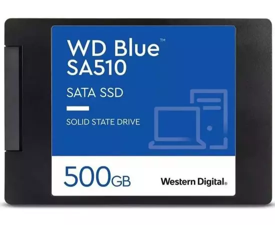 Накопитель SSD 500Gb Western Digital Blue SA510 (WDS500G3B0A)