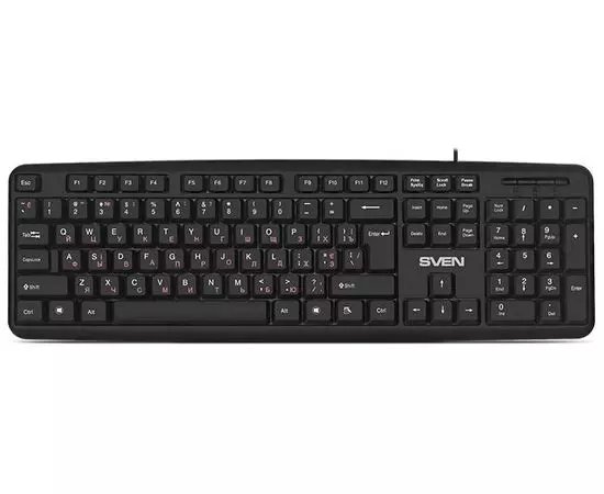 Клавиатура Sven KB-S230, USB, черный (SV-018399)