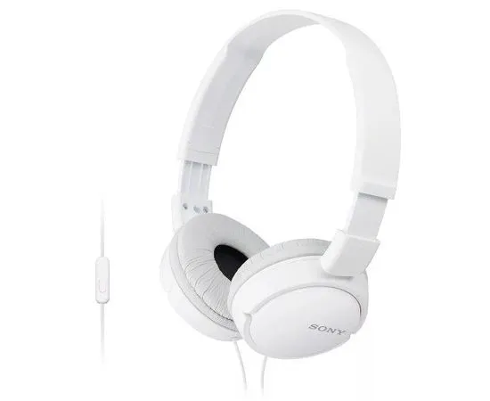 Наушники с микрофоном Sony MDR-ZX110AP White (MDRZX110APW)