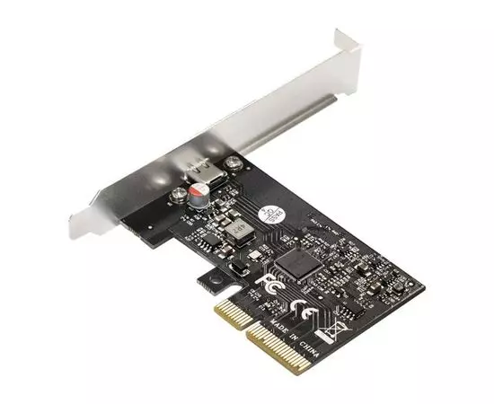 Плата расширения PCI-E x4 -> USB 3.2 TYPE-C (ExeGate EXE-321) (EX293839RUS), фото 2