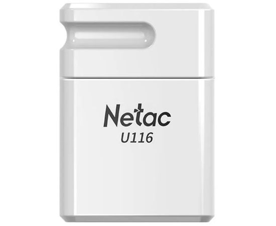 USB Flash-накопитель 16Gb (Netac, U116) белый (NT03U116N-016G-20WH)
