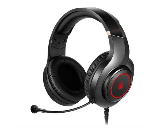 Наушники с микрофоном A4 Tech Bloody G220S USB, черный (G220S USB/ BLACK)