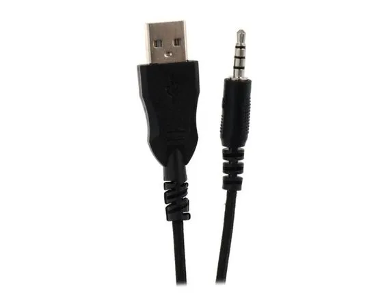 Наушники с микрофоном A4 Tech Bloody G220, черный (G220 AUX3.5-4PIN + USB), фото 3