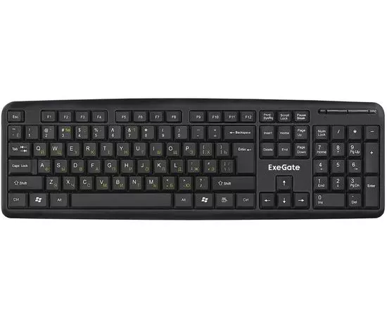 Клавиатура Exegate LY-331, USB Black, черный (EX279937RUS)