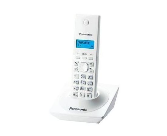 Телефон DECT Panasonic KX-TG1711RUW White, белый