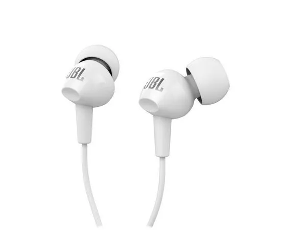 Наушники с микрофоном JBL C100SIU White (C100SIUWHT)