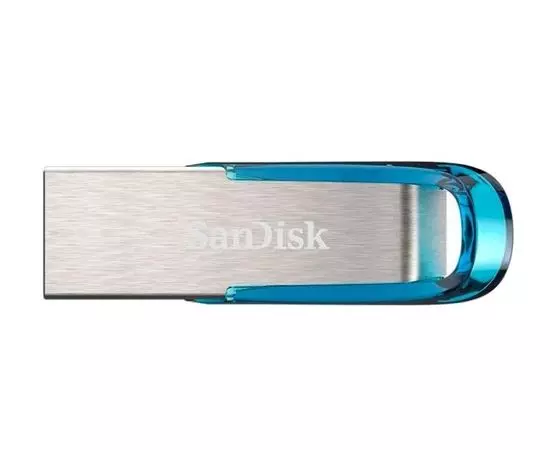 USB Flash-накопитель 128Gb USB 3.0 (SanDisk, CZ73 Ultra Flair) Tropical Blue (SDCZ73-128G-G46B)