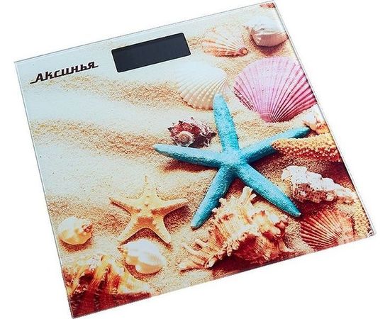Весы напольные электронные АКСИНЬЯ КС-6007 Пляж