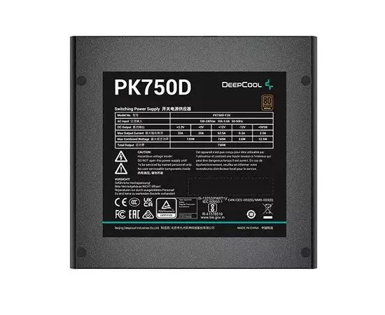 Блок питания 750W (Deepcool, PK750D) (R-PK750D-FA0B-EU), фото 4