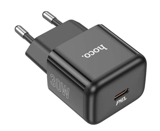 Зарядное устройство HOCO N32 Glory, USB C, PD (30W), черный (6931474789907)