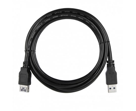 Кабель удлинитель USB3.0 AM -> AF, 2m (ACD) черный (ACD-U3AAF-20L)