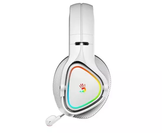 Bluetooth-гарнитура A4Tech Bloody MR710, белый/серый (MR710 GREY), фото 2