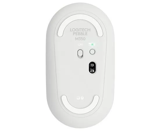 Мышь Logitech M350 Pebble Off-white, белый (910-005541), Цвет: Белый, фото 3