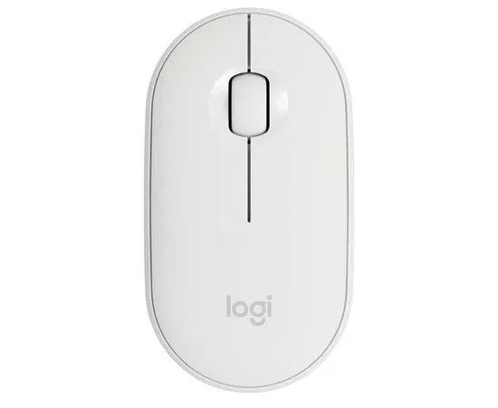 Мышь Logitech M350 Pebble Off-white, белый (910-005541), Цвет: Белый