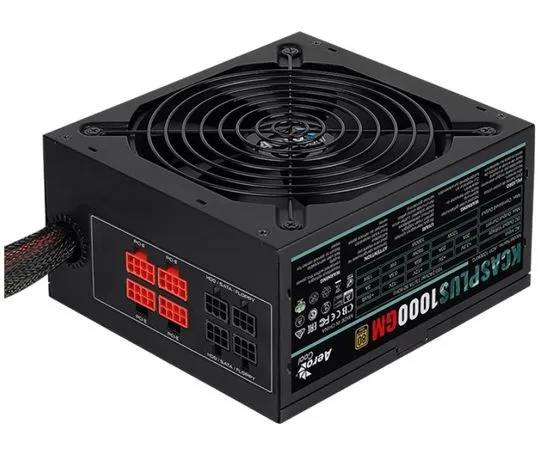 Блок питания 1000W (Aerocool, KCAS PLUS 1000GM), фото 2