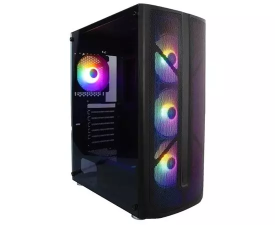 Корпус 1STPLAYER FIREBASE X4, без БП (X4-BK-4F1)