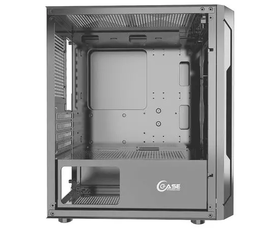 Корпус Powercase Mistral Micro Z3B Mesh LED Black, без БП (CMIMZB-L3), фото 4