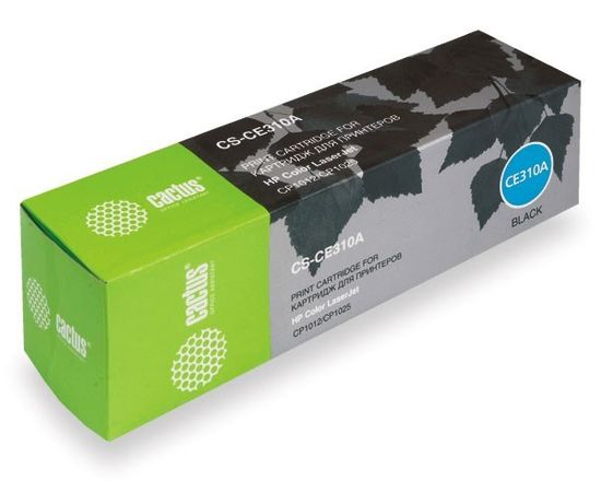 Картридж HP CLJ CE310A Black (Cactus) (CS-CE310A)