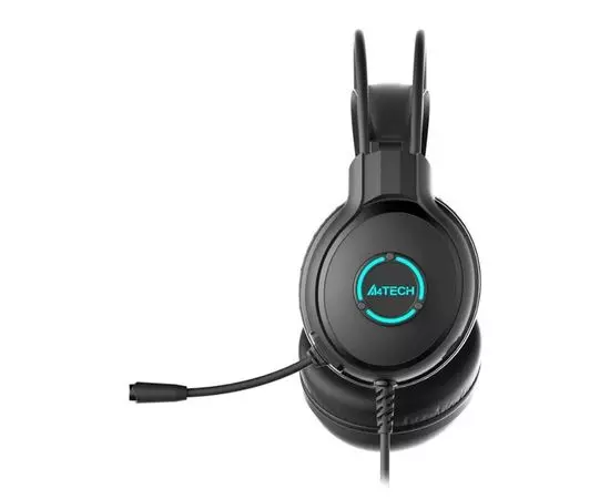 Наушники с микрофоном A4 Tech Fstyler FH300U, USB, черный (FH300U BLACK), фото 3