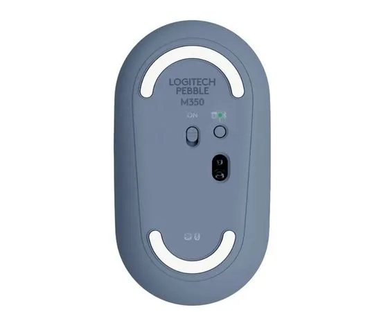 Мышь Logitech M350 Pebble Blue Grey, серо-голубой (910-006655), фото 5