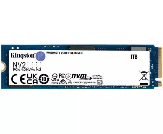 Накопитель SSD M.2 1Tb KINGSTON NV2 (SNV2S/1000G)